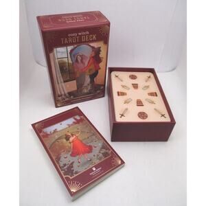 Cozy Witch Tarot Deck and Guidebook Cards Amanda Lovelace